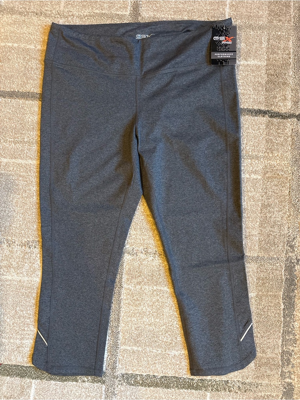 Gander Mountain GSX performance clothing leggings women’s size XL Gray UPF 30+